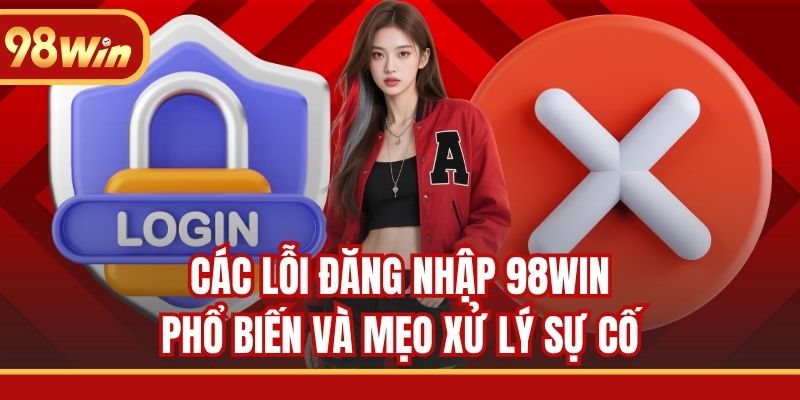 Các lỗi đăng nhập 98WIN phổ biến và mẹo xử lý sự cố