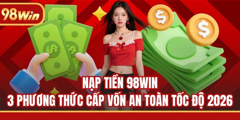 Nạp Tiền 98WIN - 3 Phương Thức Cấp Vốn An Toàn Tốc Độ 2026